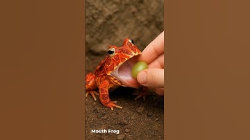 Cute Frog Eats Grape! #frog #funny #memes