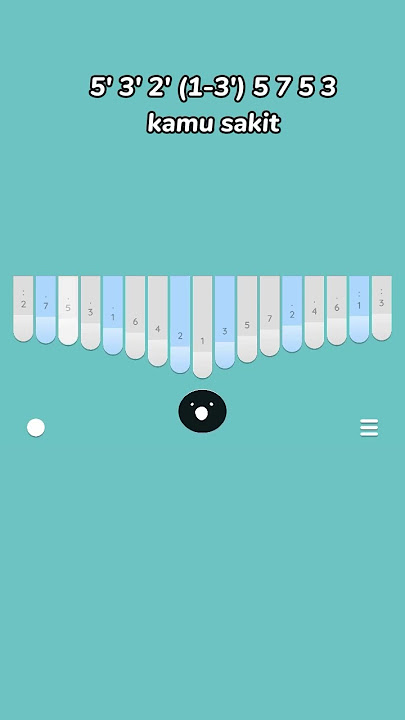 vierra - takut kalimba version| easy tabs keylimba #keylimba  #takut  #vierra #shorts #kalimba
