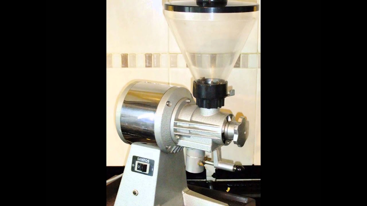 Santos Coffee Grinder YouTube
