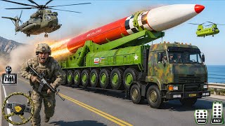 Army Truck Rescue Simulator 3D - US Military Cargo Truck Driving - Android Gameplay screenshot 1