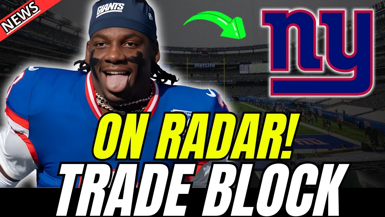 🚨😱 BOMBSHELL! Giants Player Named Top Trade Candidate by PFF! NEW YORK GIANTS NEWS TODAY