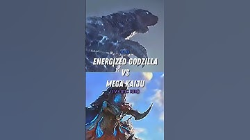 Energized Godzilla VS The Mega Kaiju | #edit #godzilla #godzillavskong