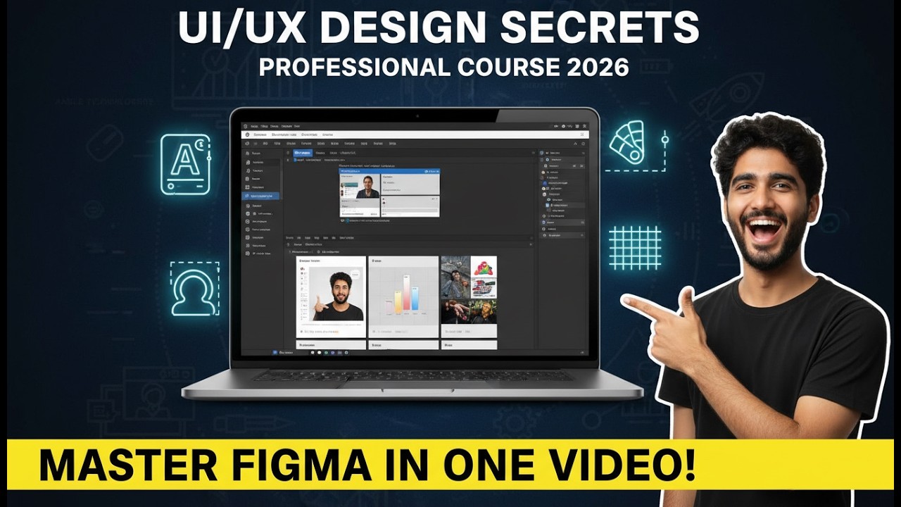 UI/UX Design Full Course for Beginners 2026 | Learn Figma ! - YouTube