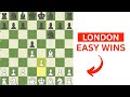 CRUSHING 1400+ Elo with the London System | Chess Is Simple 💥