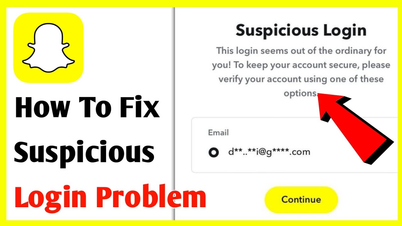 How To Bypass Snapchat Suspicious Login 2026 | How To Fix Suspicious Login Snapchat