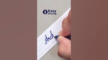 Architect- Write Architect in English cursive | cursive handwriting practice #shorts  #cursive