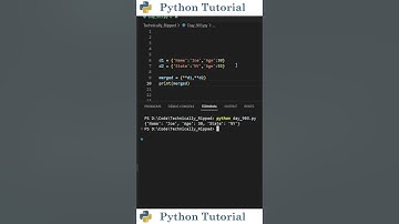 Unpacking & Merging Python Dictionaries | Python Tutorial