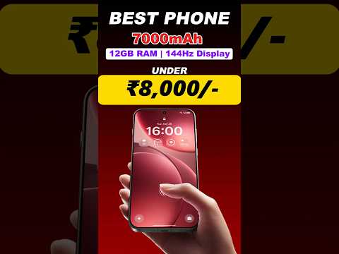 16GB + 256GB | Top 5 Best 5G Phones Under ₹8000 | 7000mAh | Best Phone under 8k