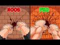 HOW MANY WALLS CAN I PUNCH IN ROBLOX?!