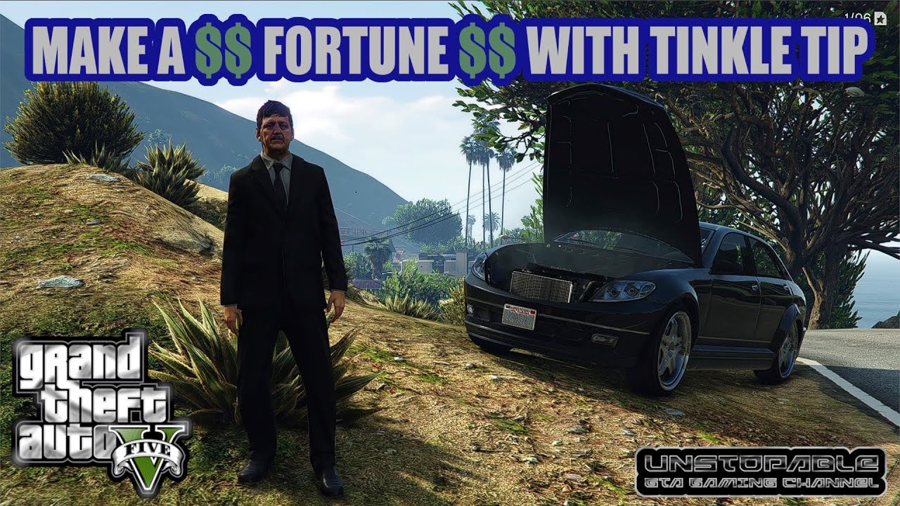 Make Millions Tinkle Mission Best Top Stock Tip Ever gta 5 Bawsaq YouTube