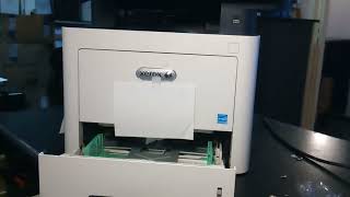 Xerox Workcentre 3345 paper jam in tray