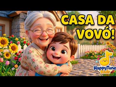 A PORTA ABRIU… E FOI ABRAÇO! 💛 | Na Casa da Vovó (Música Infantil)