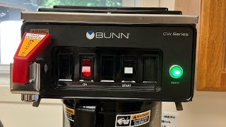 Setting The Batch Size (or Volume)  Of The Bunn CWTF15-APS,PF