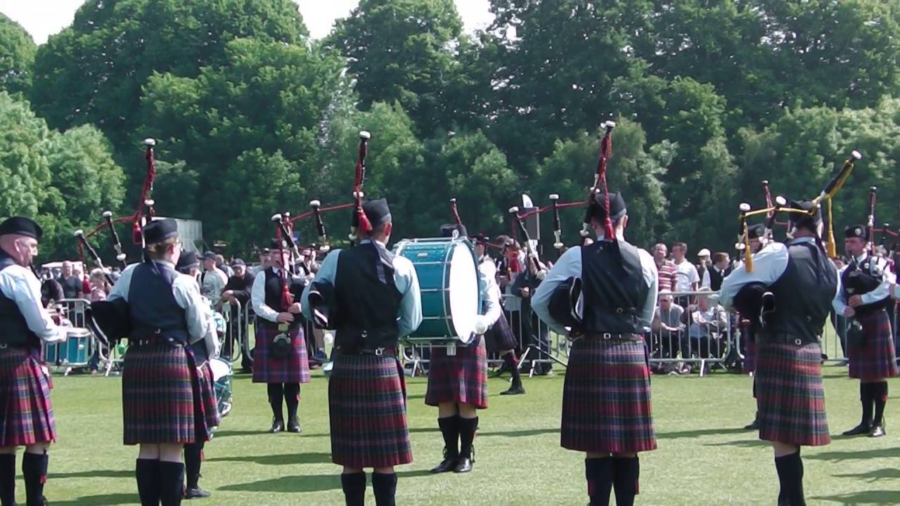 Bucksburn & District Pipe Band UK Pipe Band Championships 2016 YouTube
