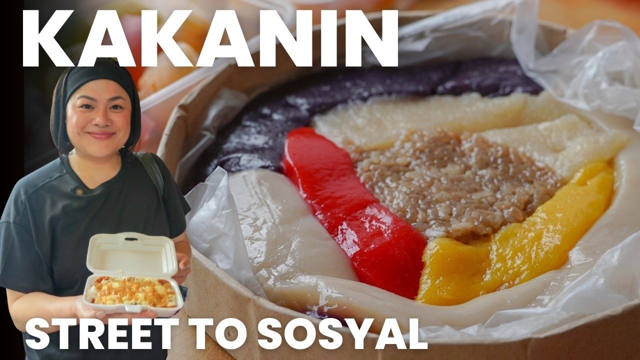 Delicious Filipino Rice Cakes in Manila! Kakanin Food Tour | Filipino ...