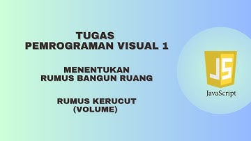 MOHD IQBAL_221210584_TUGAS PEMVIS 1_MENENTUKAN RUMUS VOLUME KERUCUT PADA JAVASCRIPT