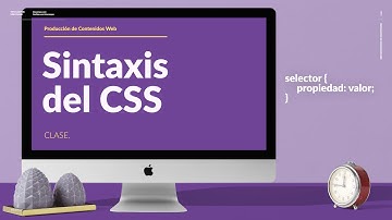 Sintaxis del CSS