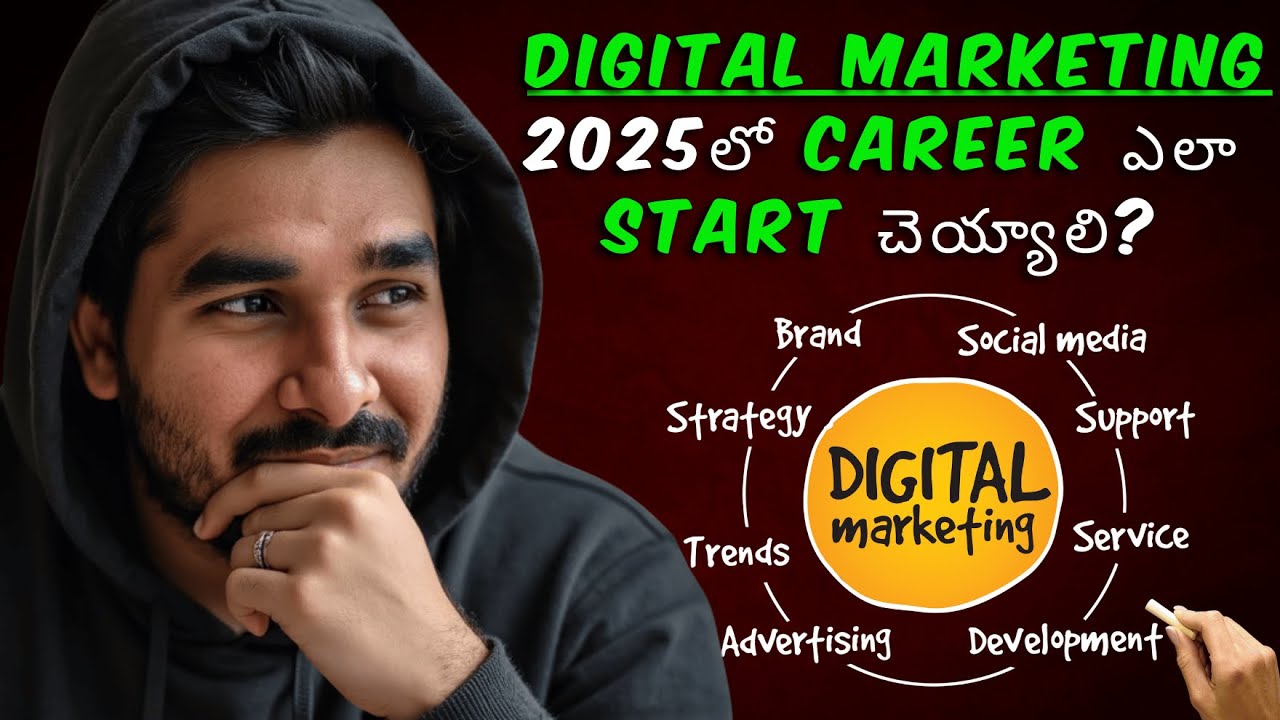 Is Digital Marketing A Good Career In 2025? Digital Marketing Telugu Course With Certification 🔥