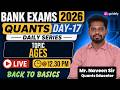 QUANTS FOR BANK EXAM 2026-27 | WARM-UP SESSION EXPECTED QUESTIONS | AGES | NAVEEN SIR