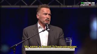 Arnold Schwarzeneggers Inspirational X-Factor Audition Make Simon Cowell Cry