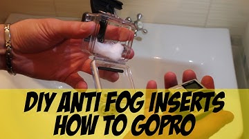 How to Make DIY Anti-Fog Inserts for GoPro | How To GoPro