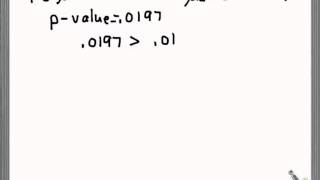 Section 9-4 Example 5a (P-value)