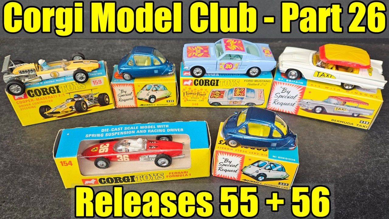 Corgi Model Club - Part 26- Releases 55 + 56 #430 Bermuda Taxi +