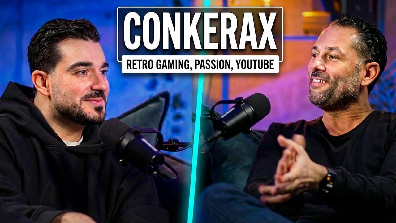 Conkerax : De la Collection de Jeux Rétro à l'Ascension sur YouTube