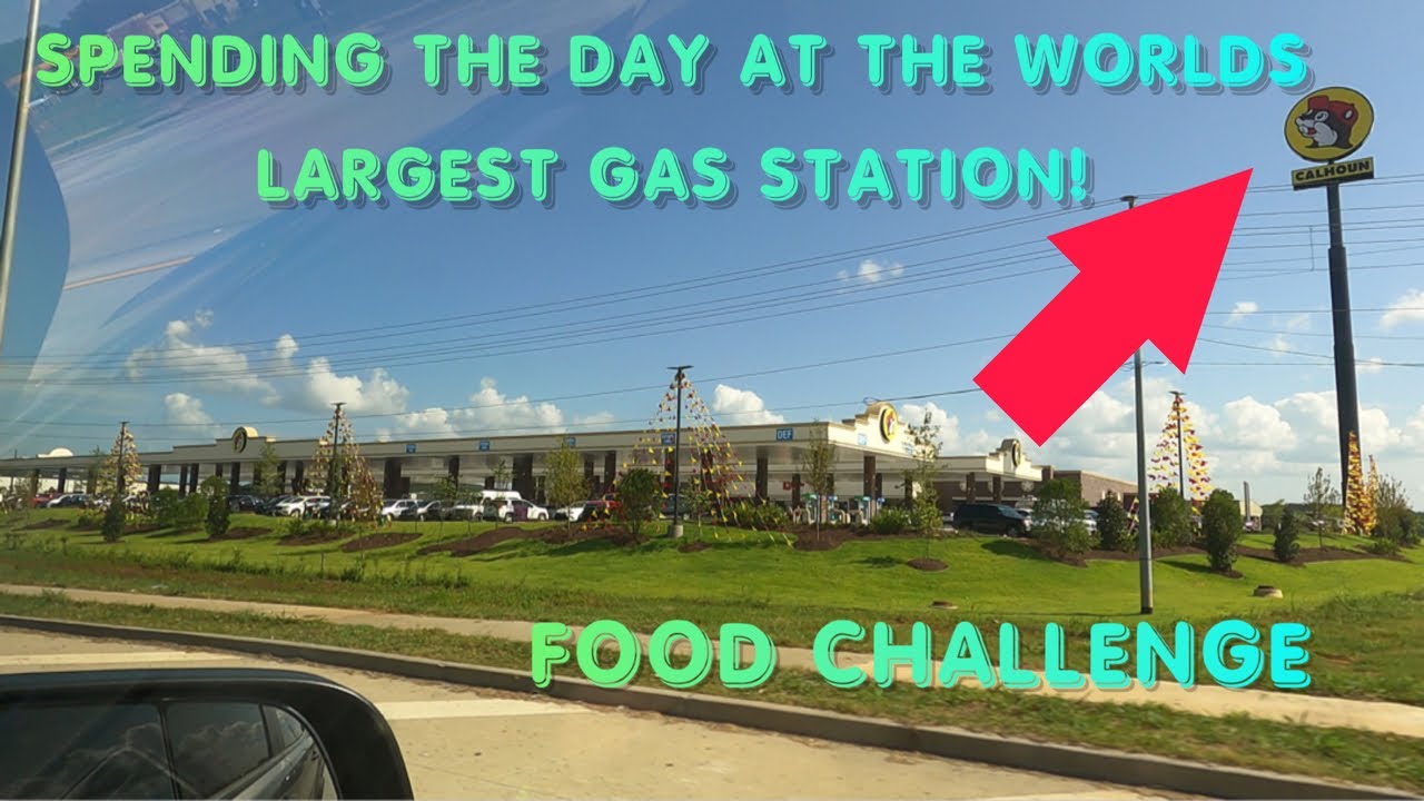 Spending The Day At The WORLDS LARGEST GAS STATION Bucee's In