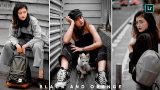 Free Preset Filter Black and Orange - Lightroom Mobile Tutorial screenshot 5