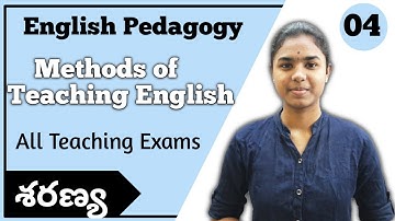 English Pedagogy | Methods Of Teaching English | Ctet Telugu