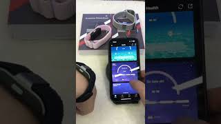 S01 New Design Screenless Wristband Smart Watch RWFit App Testing Heart Rate Counting Smart Bracelet