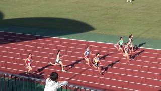 2017第3回京都府中学記録会女子100m2次B組