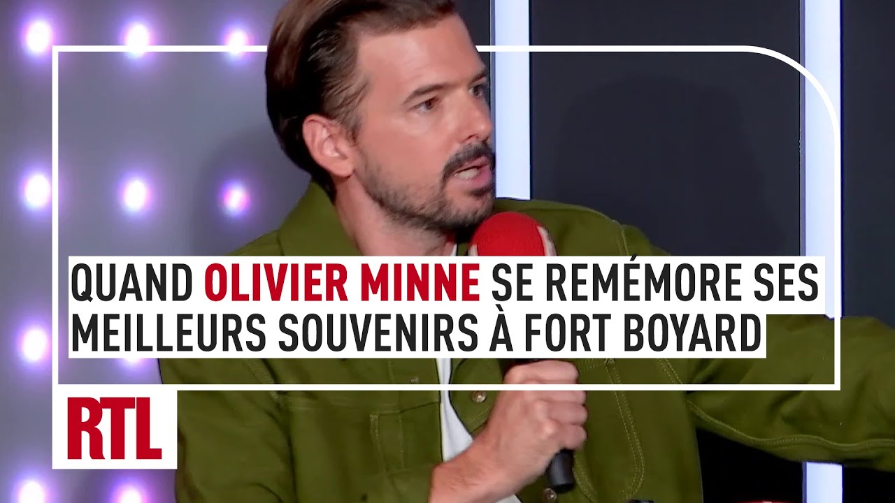 Olivier Minne, François Bayrou, Olivier Véran et Arielle Dombasle dans Les Grosses Têtes