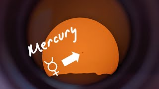 Transit of Mercury 2019 plus size and distance represented with common objects by Byromie 23 views 4 years ago 3 minutes, 10 seconds