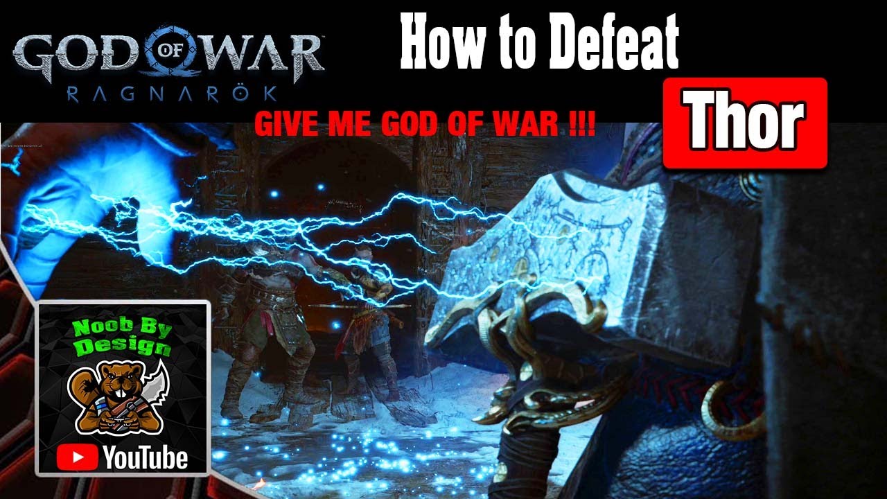 God Of War Ragnarok: How To Beat Thor Part 1