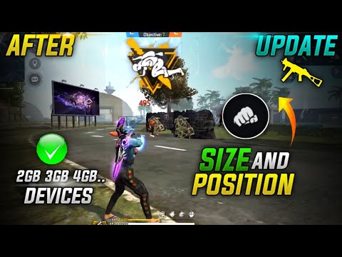 AFTER UPDATE BEST FIRE BUTTON SIZE | ONE TAP HEADSHOT FIRE BUTTON SIZE ...