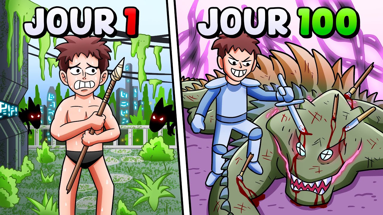 SURVIVRE 100 JOURS sur Ark Extinction... Voici ce qu'il s'est passé