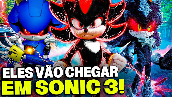 7 personagens que devem estrear no filme Sonic The Hedgehog 3