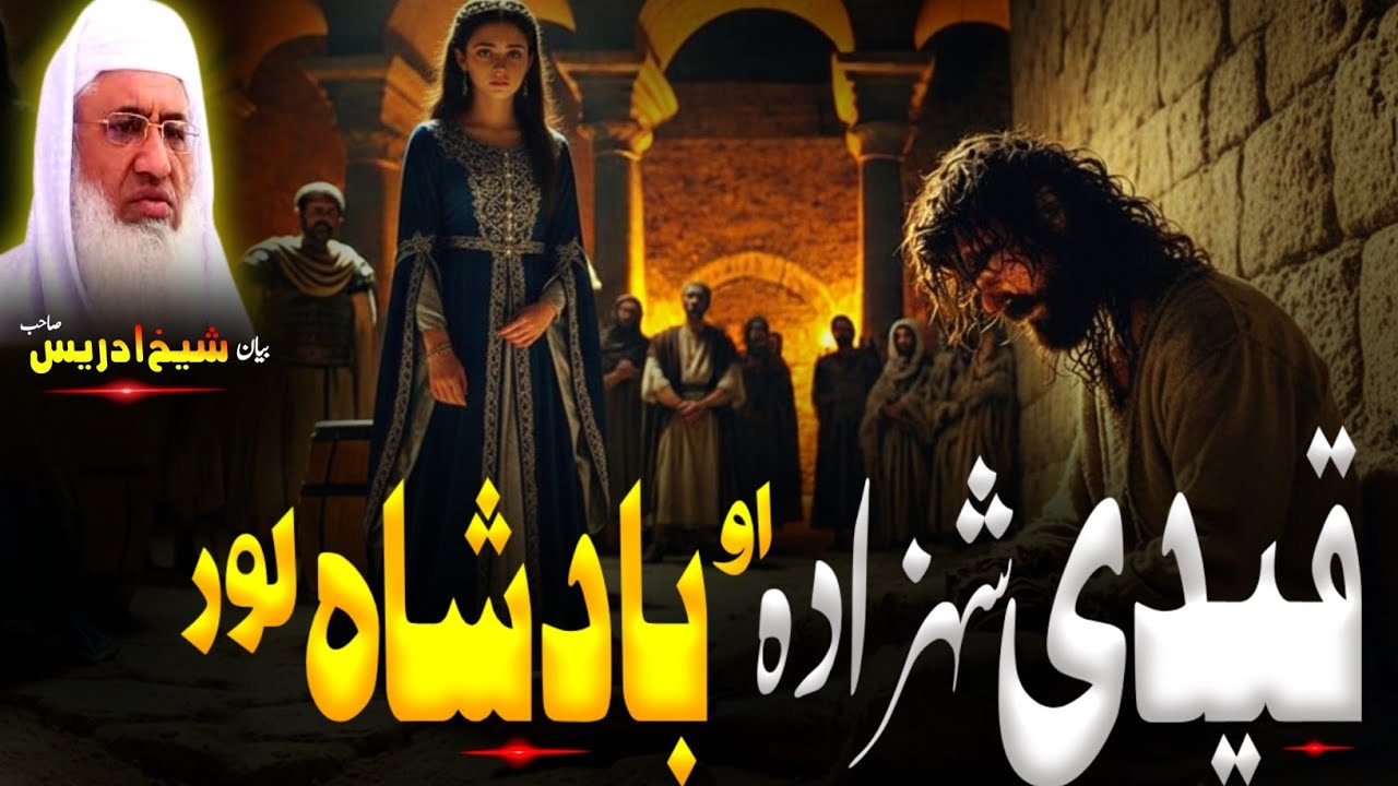 Pashto Islamic Bayan | Molana sheikh idrees Sahib bayan | د بادشاہ لور او قیدی شہزادہ قصہ 