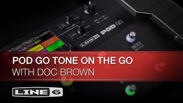 Line 6 | POD Go Tone on the Go with Doc Brown | Yamaha Guitar Development Open House Online