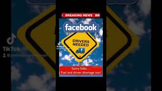 Facebook Is Down - Fuel and Driver Shortages too! 🤣