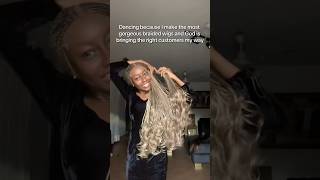 All Custom orders - check description for preorder details #braidedwig #gluelessbraidedwigs #braids