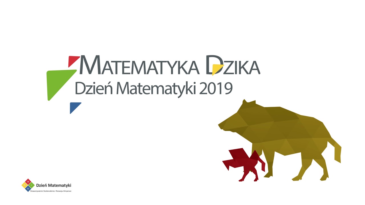 Znalezione obrazy dla zapytania OgÃ³lnopolski DzieÅ Matematyki 2019