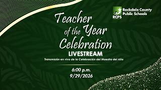 Details RCPS Teacher of the Year Celebration 2026-2027 Update