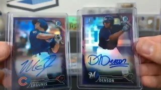 2016 Bowman 10 Jumbo Case Break Case #5 Hit Recap