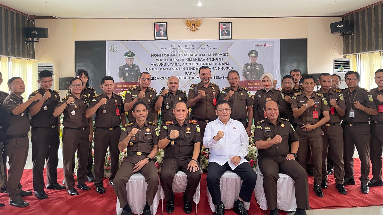 Kunjungan Kerja Wakil Kepala Kejaksaan Tinggi Maluku Utara ke Kejaksaan Negeri Halmahera Selatan