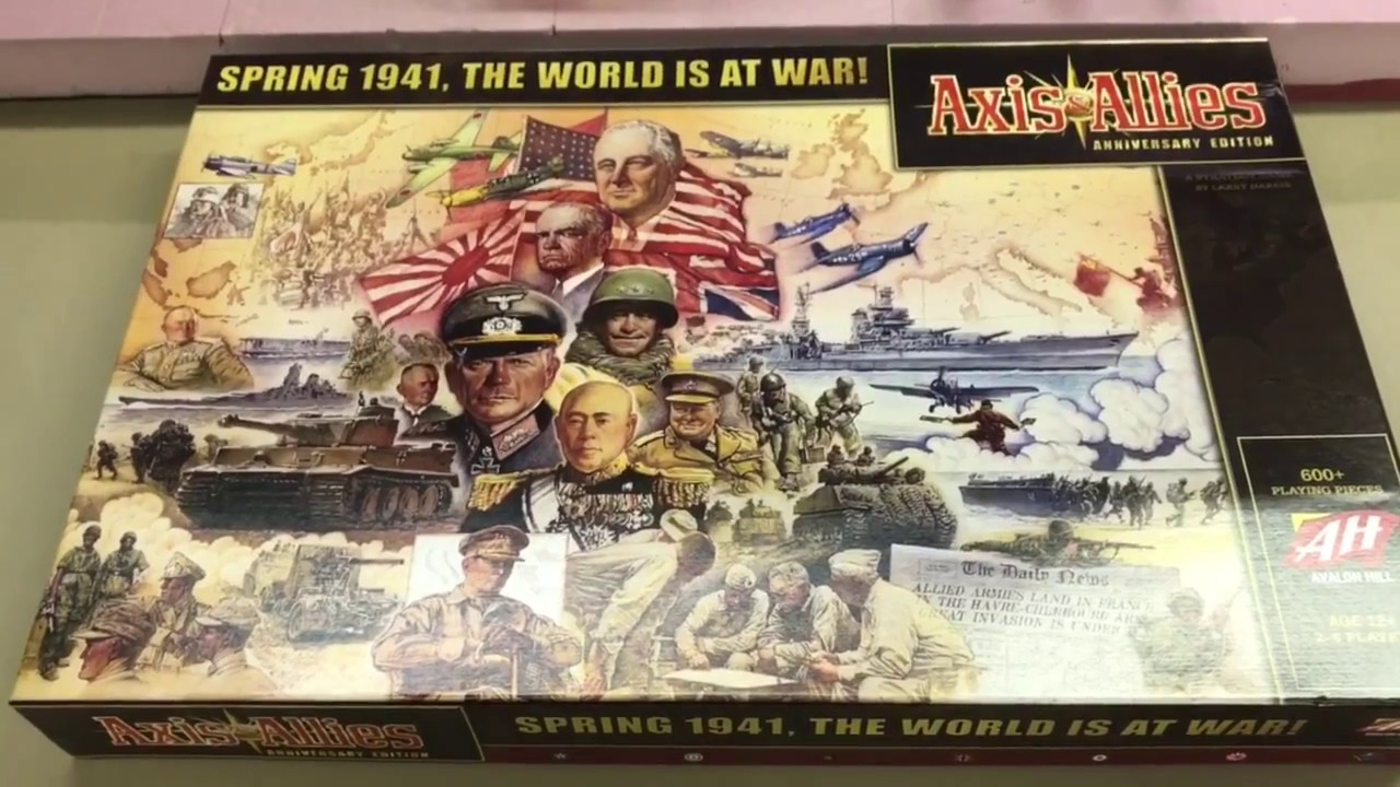 Axis & Allies 50th Anniversary Edition Review YouTube