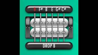 drop b (afinacin de guitarra)