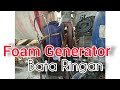 Foam Generator Bata Ringan Menggunakan Dinamo